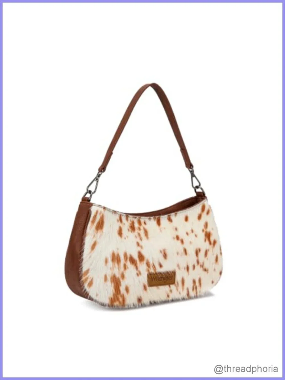 Aztec Printed Hobo Shoulder Bag with Adjustable Crossbody Strap